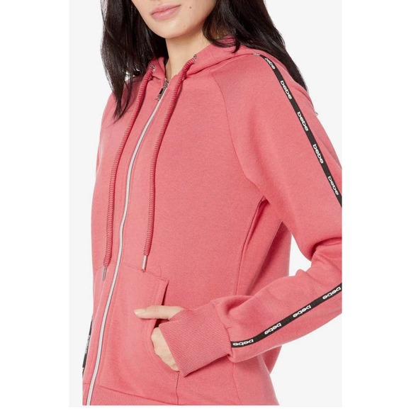 Bebe Sport Mini Logo Tape Jacket- Size Medium - Picture 3 of 8